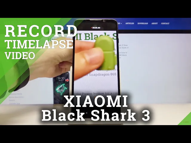Video thumbnail for How to Record Time Lapse Videos in XIAOMI Black Shark 3 – Record Looped Videos