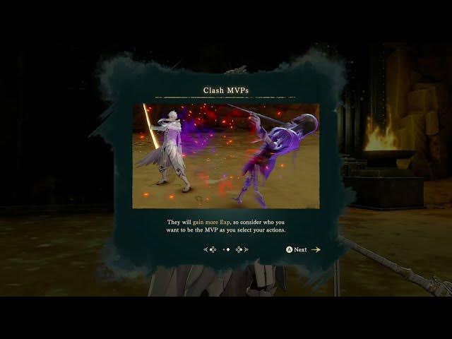 Video thumbnail for Fire Emblem: Fortune's Weave - Prologue Chapter 2: Clashing In Dungeons: Hong Hua Link Attack