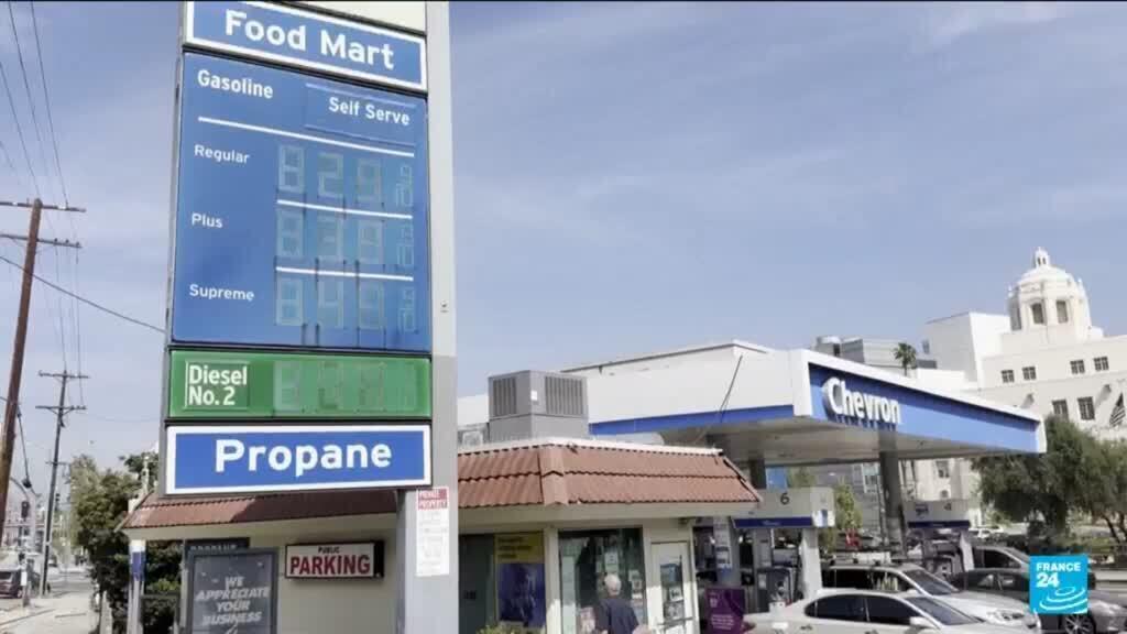 Video thumbnail for US diesel prices hit new record high as Trump seeks to blame Kyiv