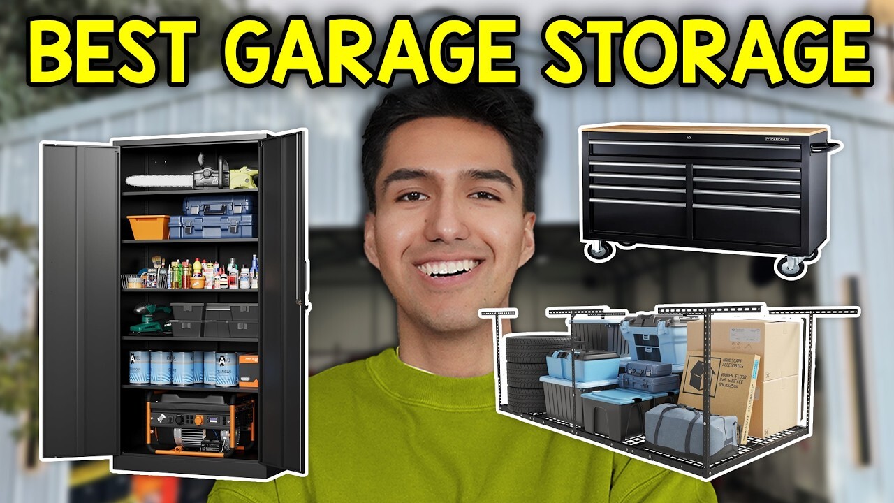 Video thumbnail for 8 Best Garage Storage Systems In 2026 (Cabinets, Shelves, Racks, Etc.)