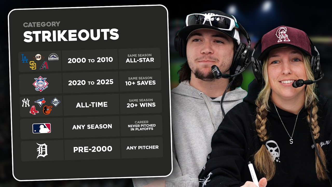 Video thumbnail for Can you name MLB players that fit these categories? (Statpad Head-to-Head)