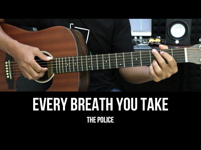 Video thumbnail for Every Breath You Take - The Police | EASY Guitar Tutorial - Chords / Lyrics - Guitar Lessons