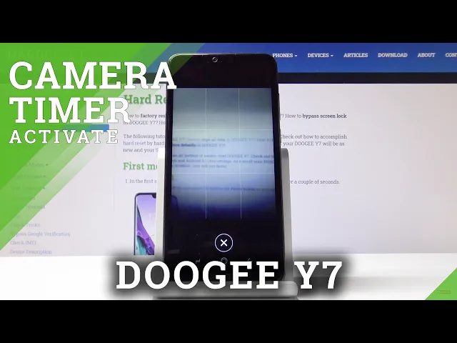 Video thumbnail for How to Use Camera Timer on DOOGEE Y7