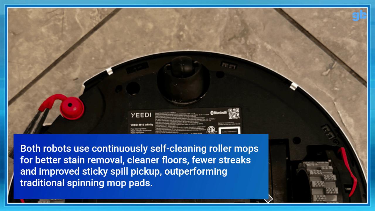 Video thumbnail for Yeedi M16 Infinity vs. Narwal Flow: Which Roller Mop Robot Cleans Better?