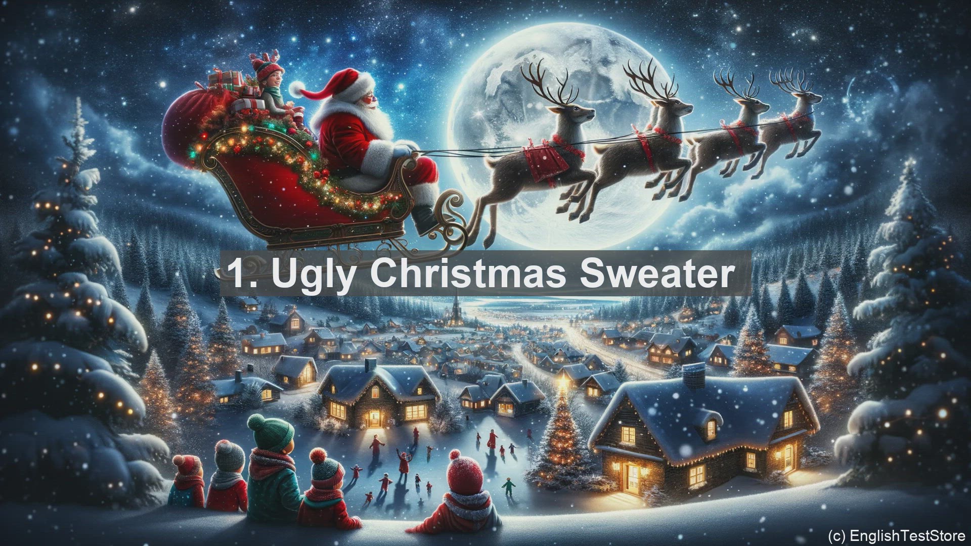 'Video thumbnail for Top 10 Christmas Fashion Vocabulary in English for Christmas Day'