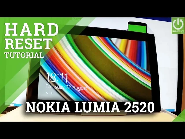 Video thumbnail for Hard Reset NOKIA Lumia 2520 - Format Windows / Factory Reset / Restore Windows