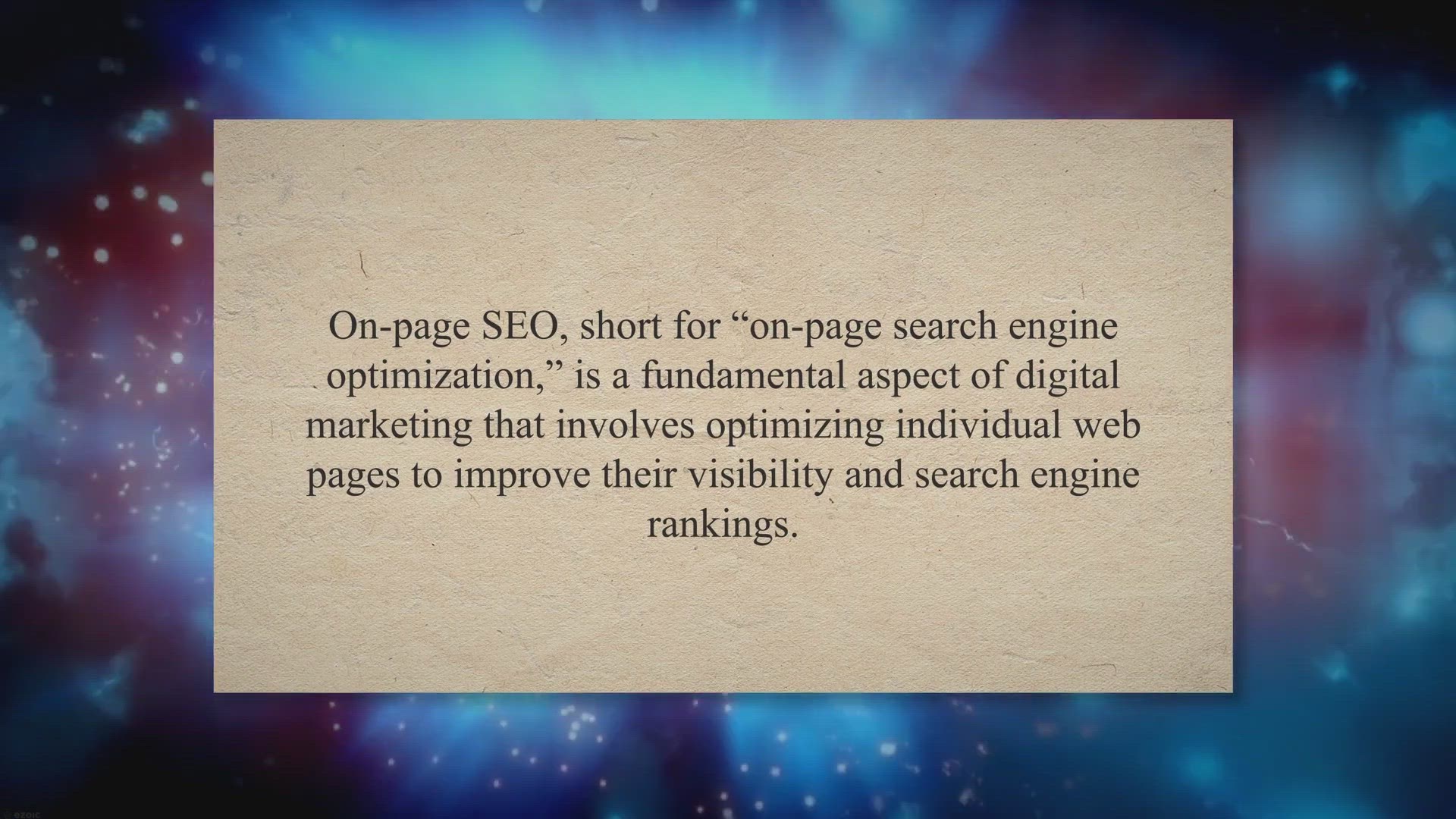 'Video thumbnail for Latest On-Page SEO Checklist: Boost Your Website’s Visibility'