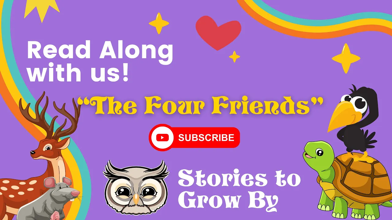 Video thumbnail for The Four Friends | Bedtime Stories For Kids | Folktale Read-Along