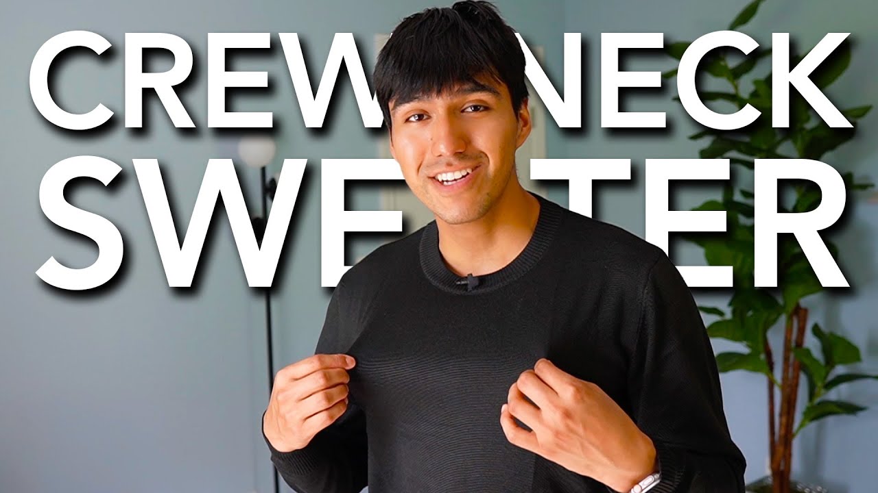 Video thumbnail for Coofandy Crewneck Sweater Test Fit