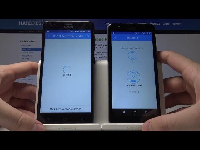 Video thumbnail for Transfer files from MyPhone Pocket 18x9 to an Android Device – Send Anywhere App