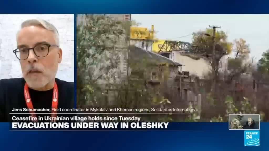 Video thumbnail for Oleshky: No access to basic needs, ceasefire offers limited opportunity for humanitarian assistance