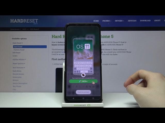 Video thumbnail for How to Install iPhone Keyboard on Asus Rog Phone 5 – Green Apple Keyboard