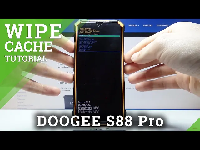 Video thumbnail for How to Wipe Cache on DOOGEE S88 Pro – Wipe Cache Partition