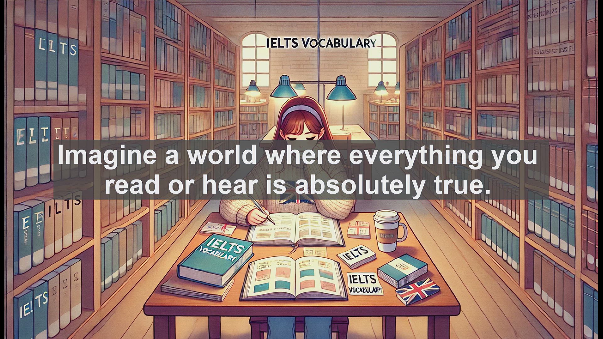 'Video thumbnail for 5000 Must Know IELTS 8.0 Vocabulary - Understanding 'Fictitious': Exploring Imaginary Realities'