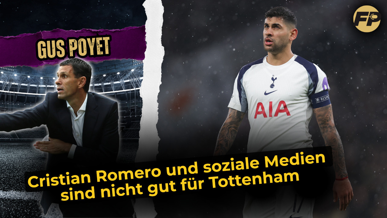 Video thumbnail for Gus Poyet: Cristian Romero und soziale Medien sind nicht gut für Spurs
