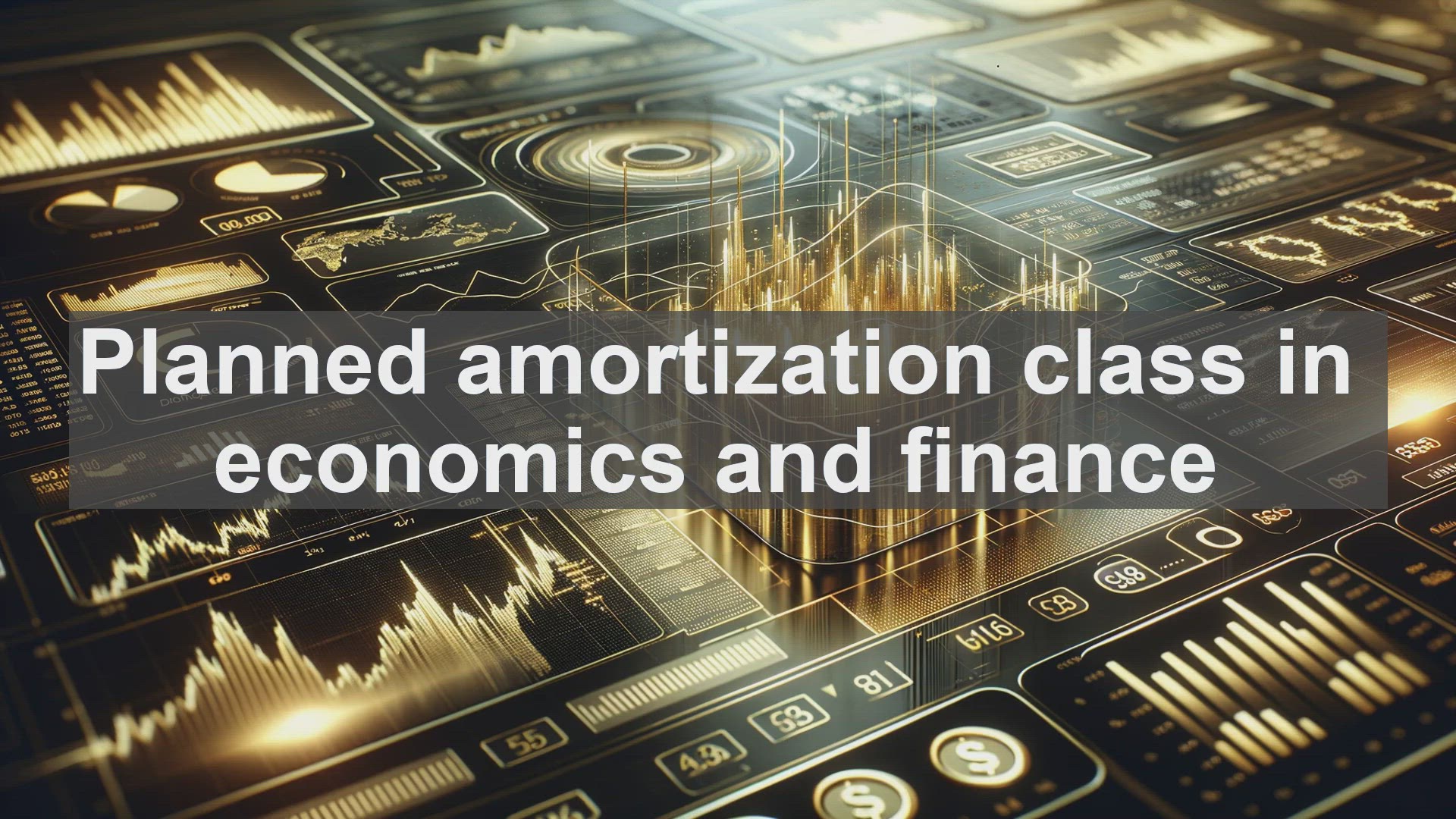 'Video thumbnail for Planned amortization class in economics and finance'