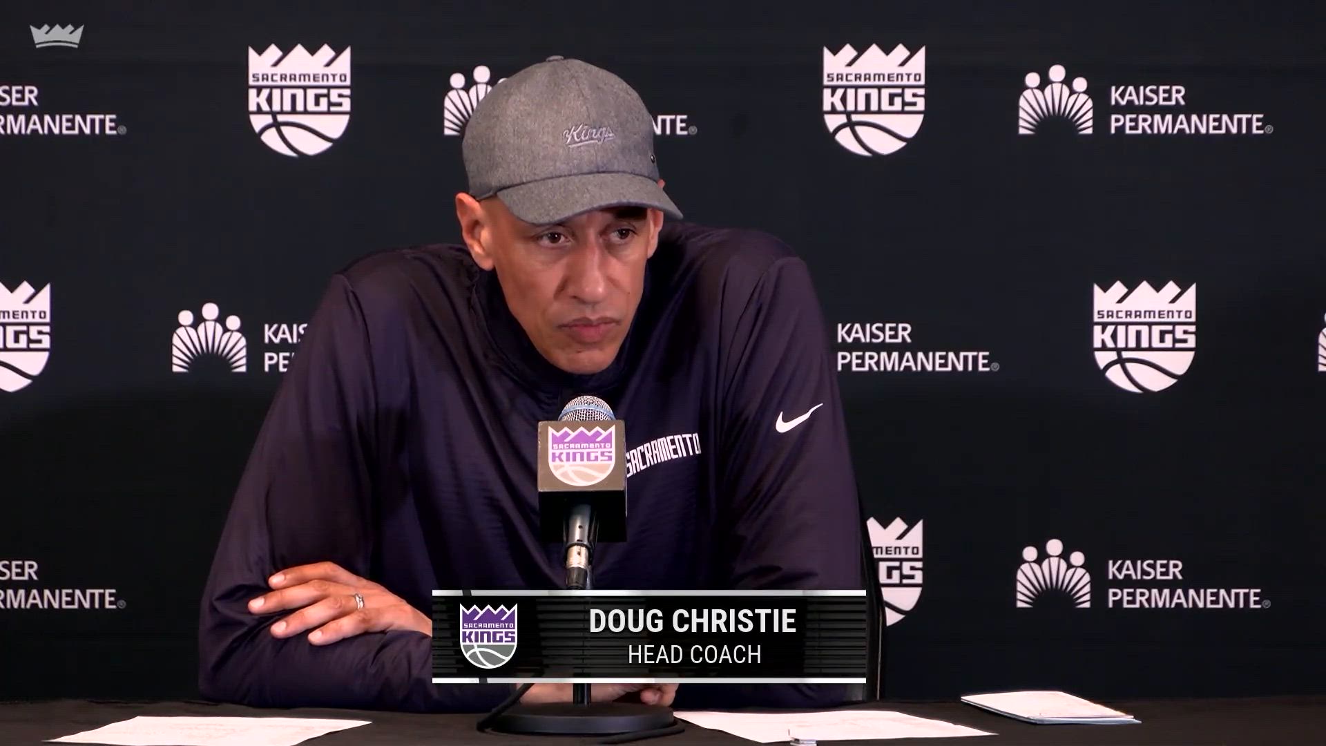 Video thumbnail for Doug Christie Pleased to See Hard Work Pay Off in Kings Comeback Win Over Pelicans