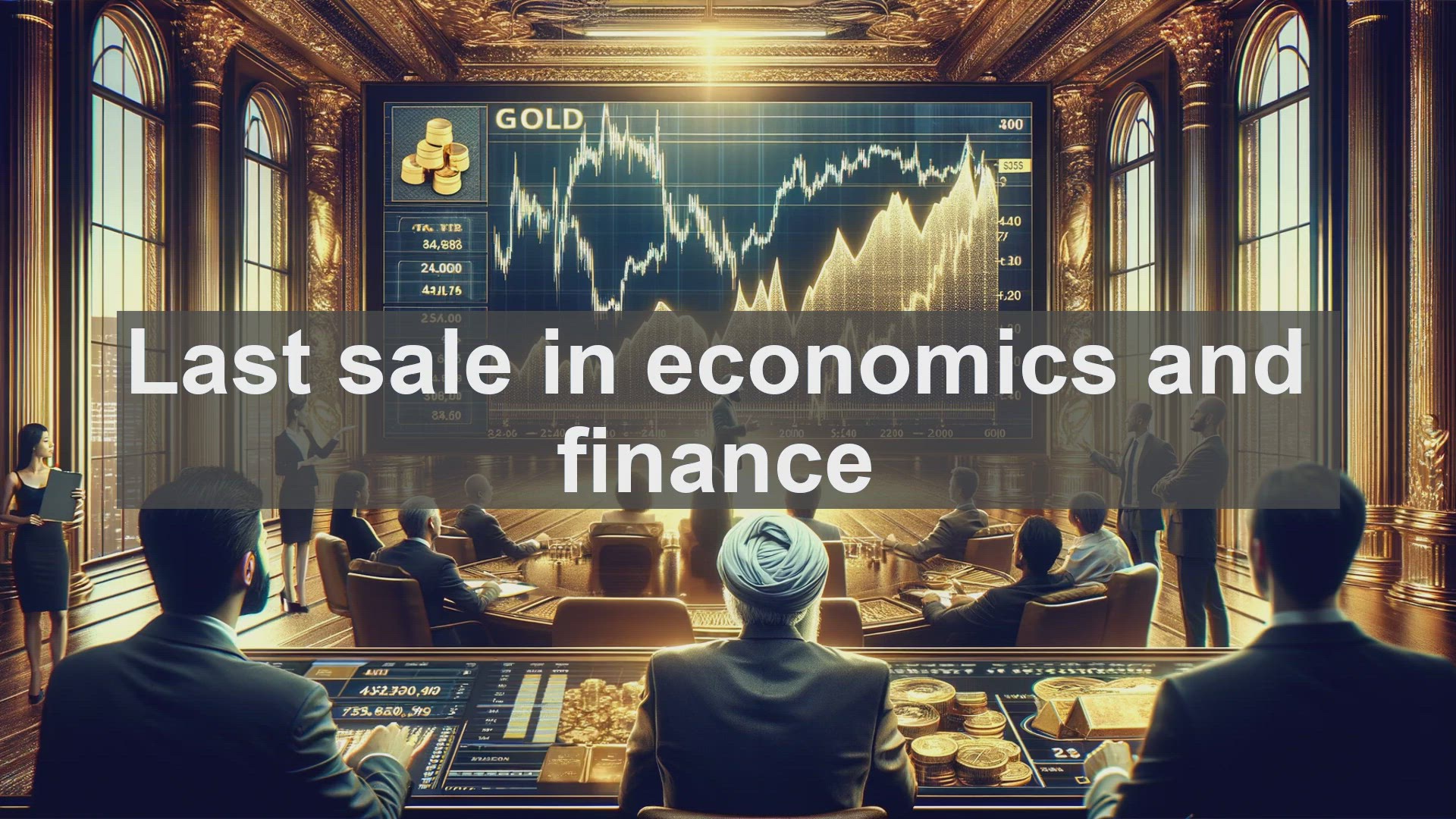 'Video thumbnail for Last sale in economics and finance'