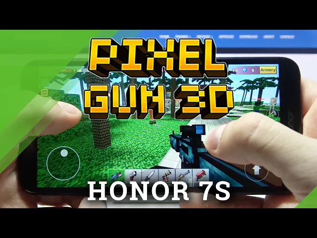Video thumbnail for PIXEL Gun 3D on HUAWEI Honor 7S - Gaming Quality Test