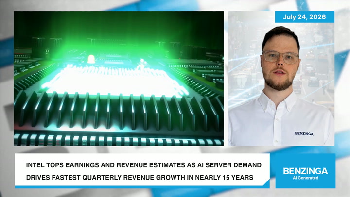 Video thumbnail for Intel Tops Forecasts