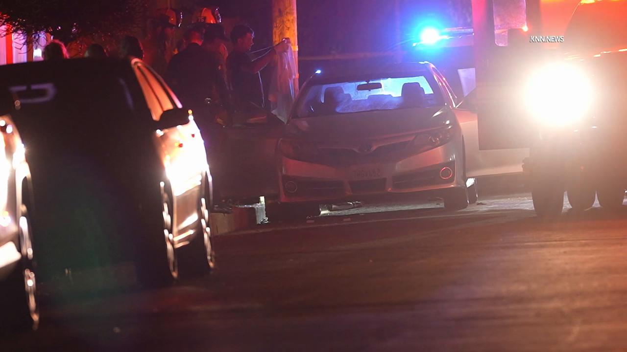 Video thumbnail for US, Los Angeles: Granada Hills Triple Shooting Leaves One Dead Part 1.