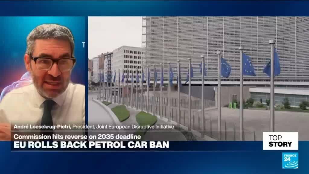 Video thumbnail for European Union rolls back petrol car ban