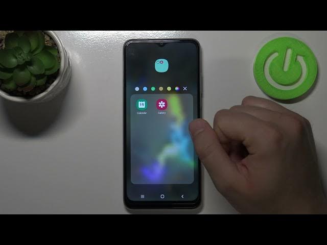 Video thumbnail for Add Folders on Home Screen - SAMSUNG Galaxy A12S and Display Icons