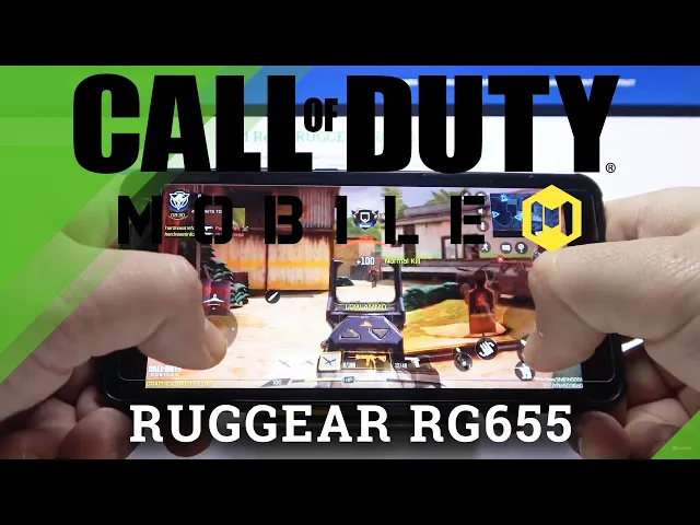 Video thumbnail for Call of Duty on RUGGEAR RG655 - Game Test