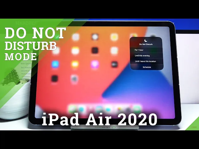 Video thumbnail for How to Enable DND Mode on iPad Air 2020 – Mute Sounds & Vibrations