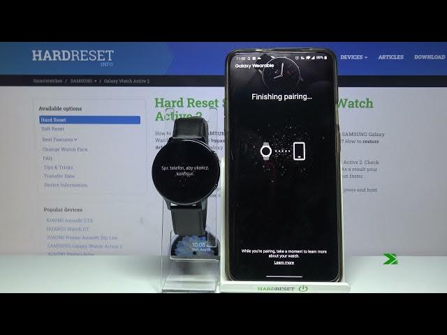 Video thumbnail for How to Pair SAMSUNG Galaxy Watch Active 2 with Phone – Get Connected