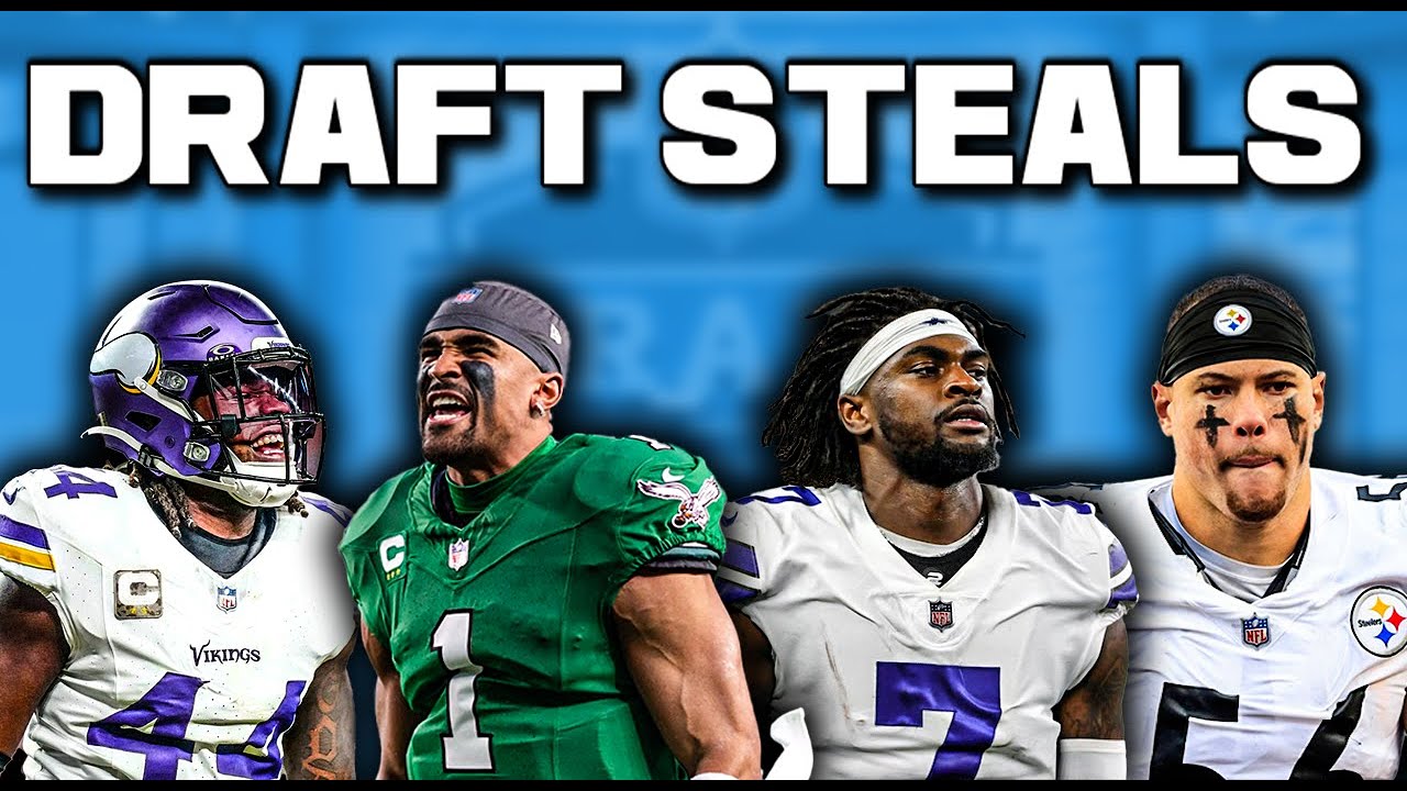 Video thumbnail for The Biggest Steals From The 2020 NFL Draft 4 Years Later