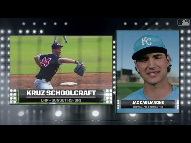 Video thumbnail for San Diego Padres Select Kruz Schoolcraft with No. 25 Pick in 2025 MLB Draft!