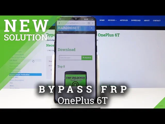 Video thumbnail for Bypass Google Verification in OnePlus 6T - Remove Google Account / Unlock FRP