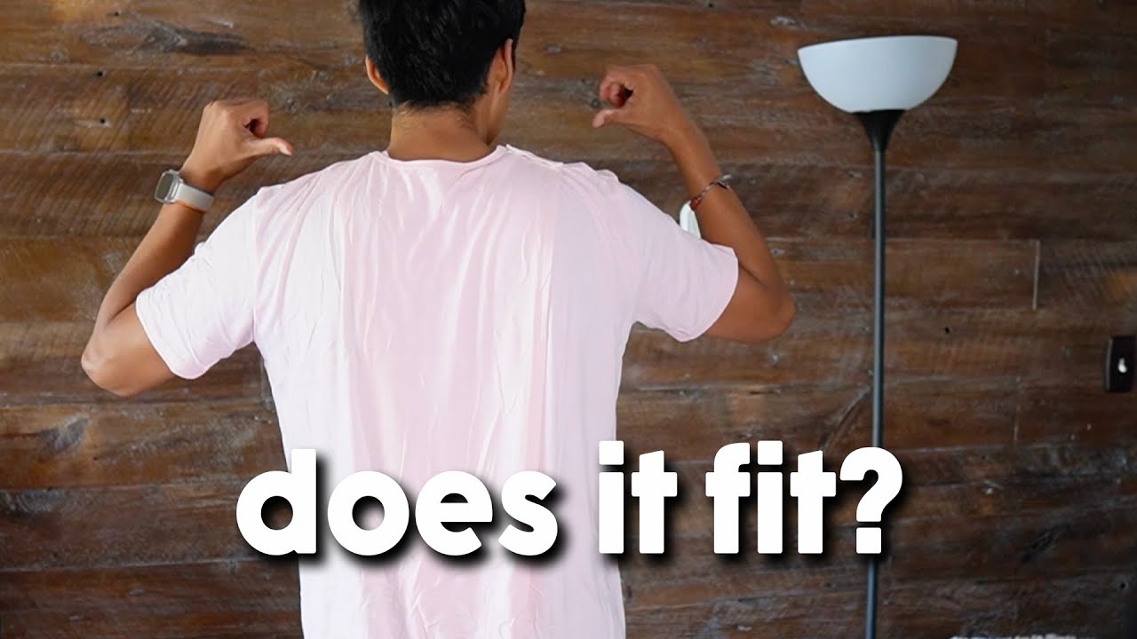 Video thumbnail for Deyeek Unisex Post Surgery Shirt Fit Test