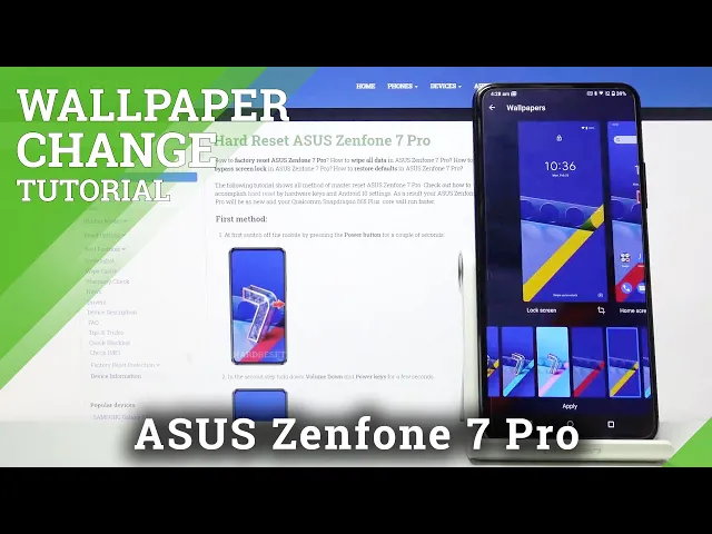 Video thumbnail for Asus ZenFone 7 Pro - Default Wallpapers Review