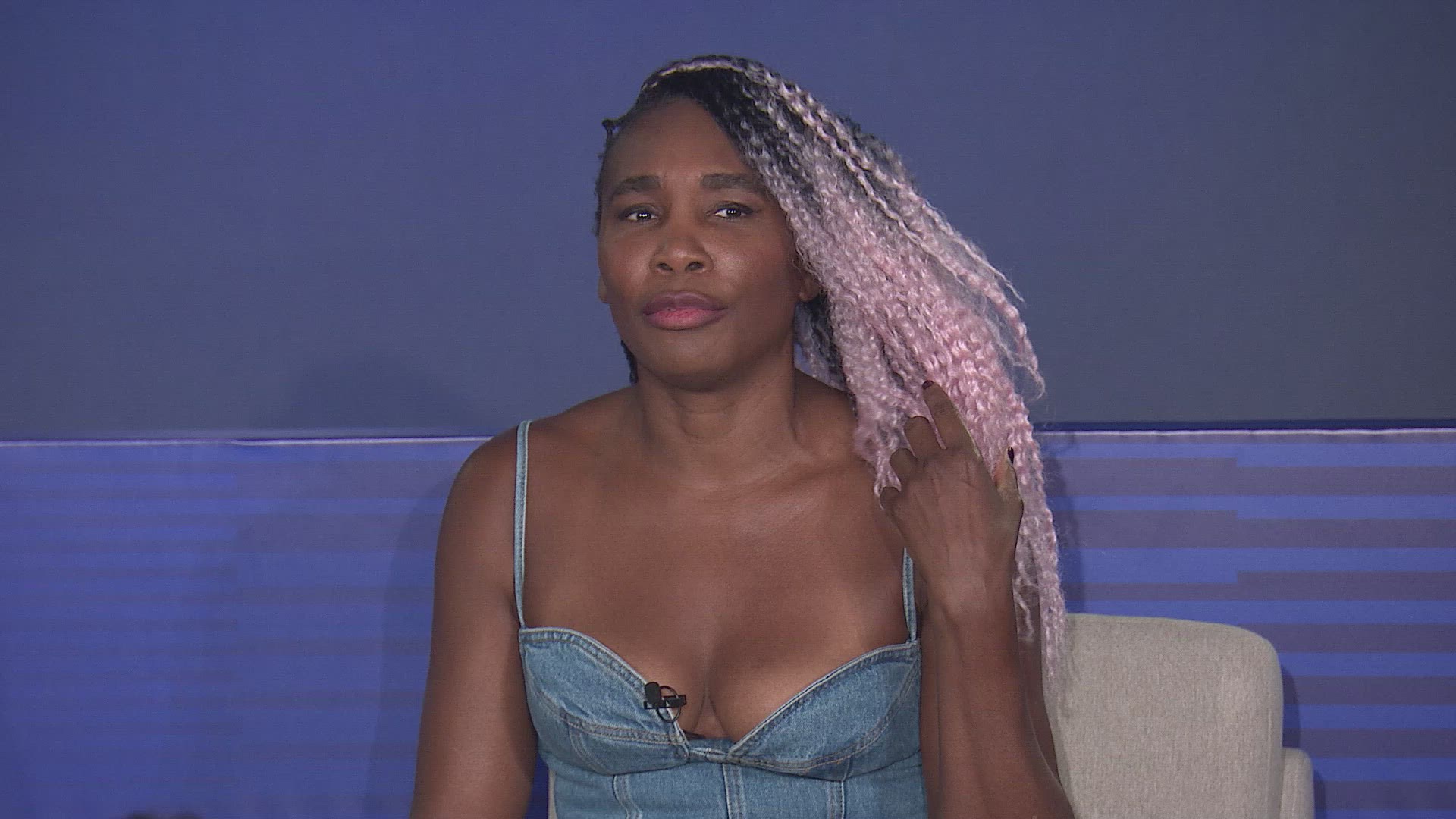 'Video thumbnail for Venus Williams talks gender equality in tennis'
