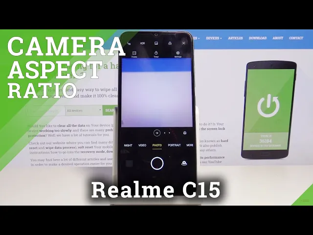 Video thumbnail for How to Adjust Camera Aspect Ratio in Realme C15 – Manage Camera Settings