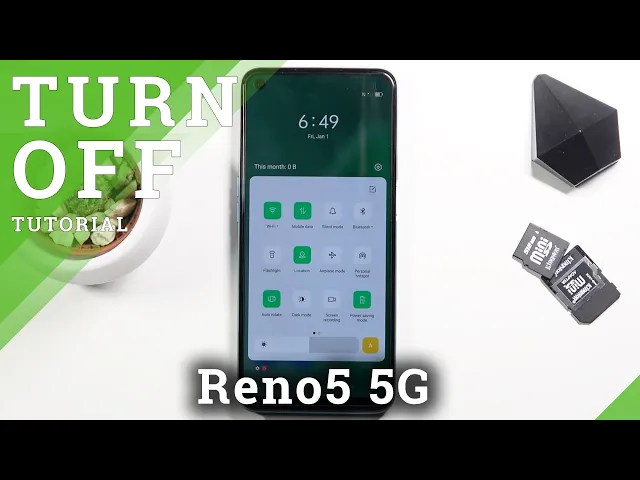 Video thumbnail for How to Switch Off OPPO Reno5 5G – Power Off Device
