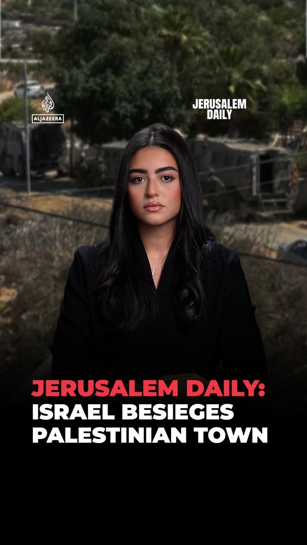 Video thumbnail for Jerusalem Daily: Israel besieges Palestinian town