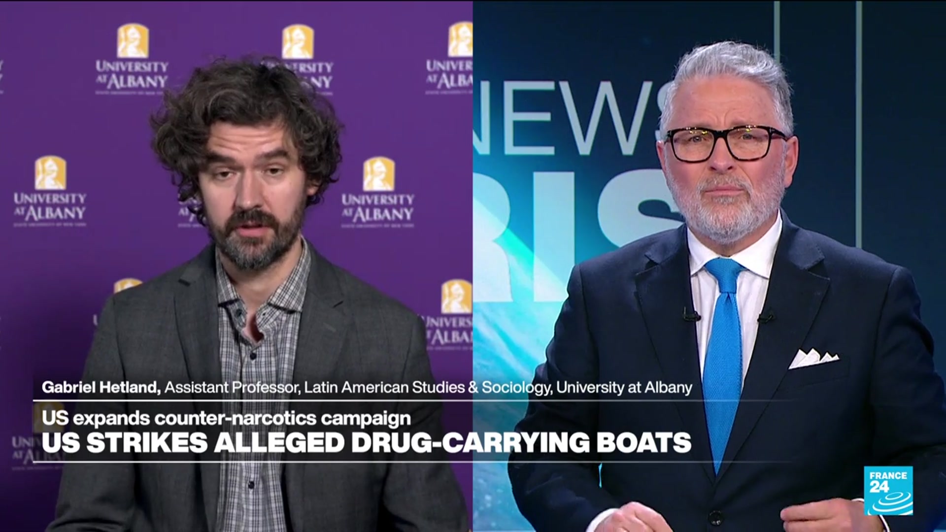 'Video thumbnail for The US seems to be willing to go after just about anyone within South America, expert says'