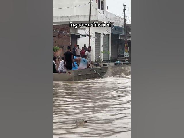 Video thumbnail for ਕਿਸ਼ਤੀਆਂ ਚੱਲ ਪਈਆਂ ਪੰਜਾਬ ਵਿੱਚ 🥺🙏🏻 #sandeepchahal #flood
