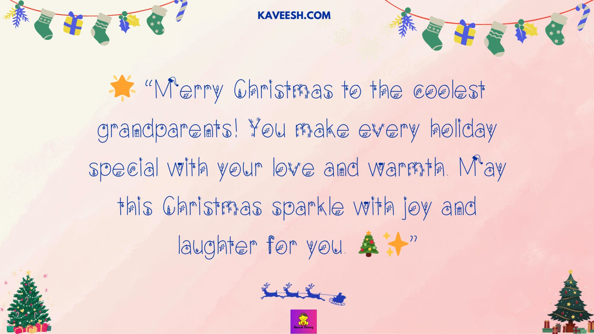 'Video thumbnail for Christmas Wishes for Grandparents'