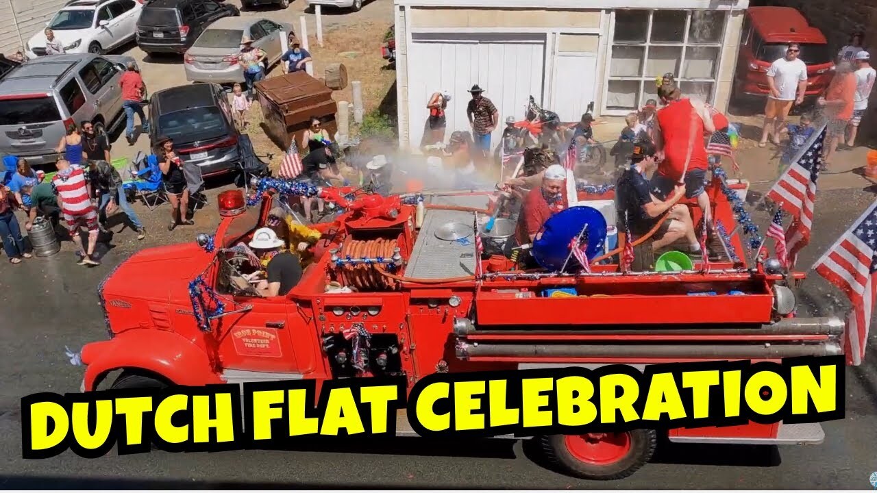 Video thumbnail for Dutch Flat, CA 4th of July Celebration: Fireworks, Parade, and Festivities 2023