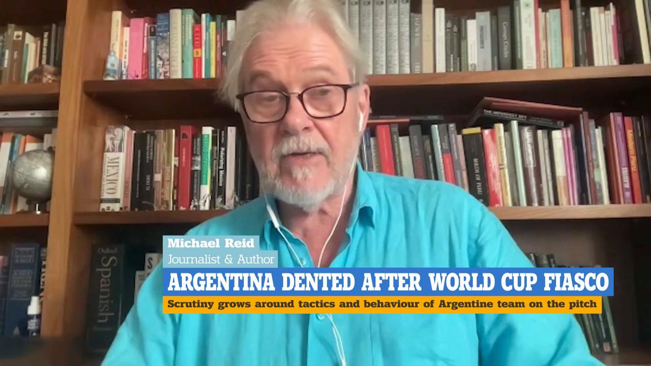 Video thumbnail for 'No self-criticism' over Argentina's World Cup final behaviour, expert says