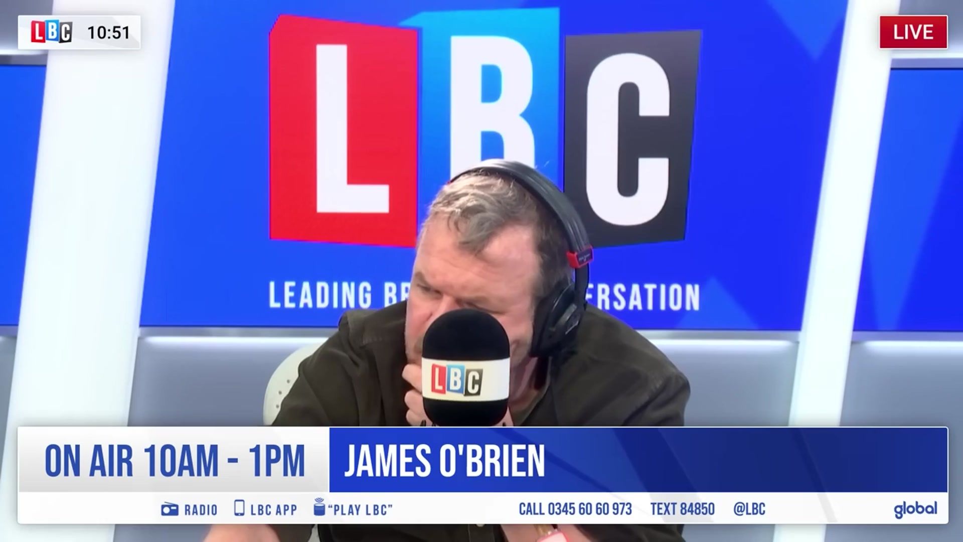 'Video thumbnail for LBC caller’s ‘fascinating’ breakdown of the riots impresses James O’Brien'