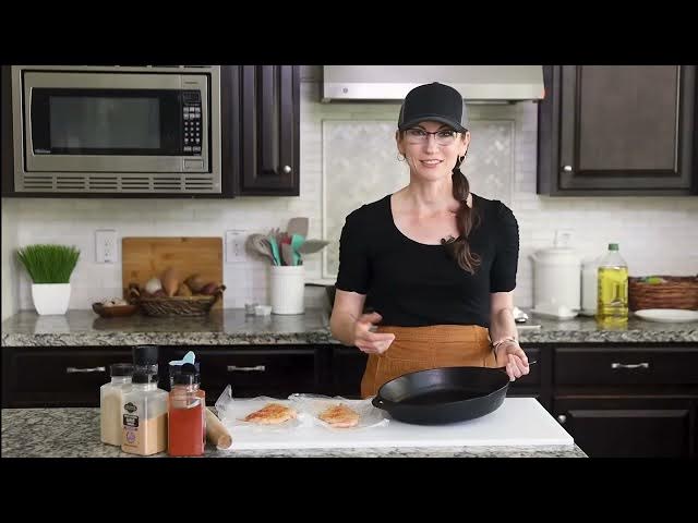 Video thumbnail for BEST Juiciest Cast Iron Pan Seared Chicken Breasts ¦ Easy & Perfect Every time!! 720p 24fps