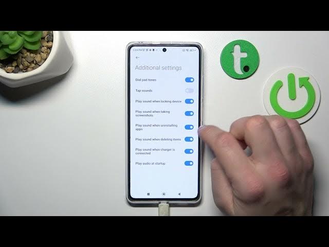 Video thumbnail for How to Turn On / Off Charging Sounds on POCO X5 Pro