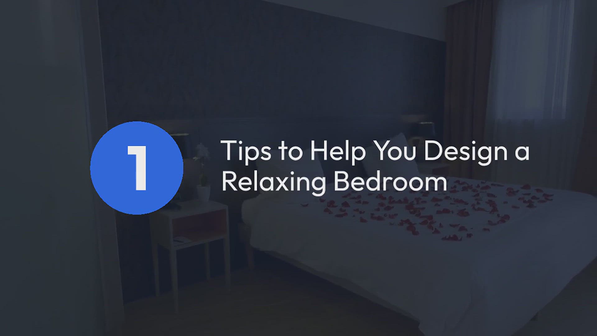 'Video thumbnail for How to Design a Relaxing Bedroom'
