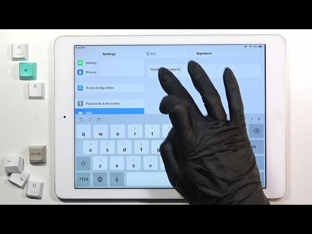 Video thumbnail for How to Change Mail Signature in iPad Air 1st Gen – Manage Signature Feature