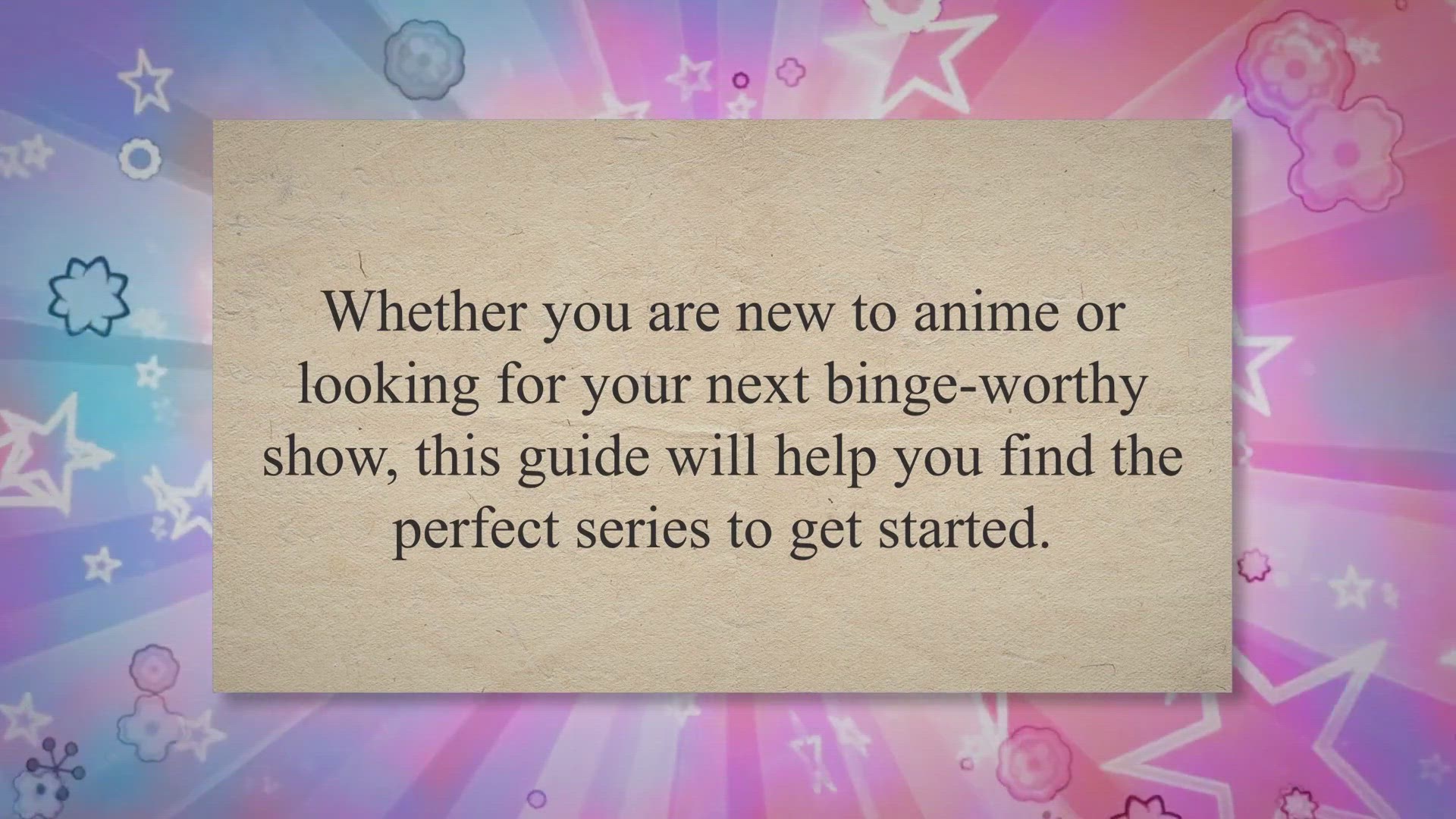 Video thumbnail for Anime 101: Top 5 Popular Anime Series for Beginners to Dive Into